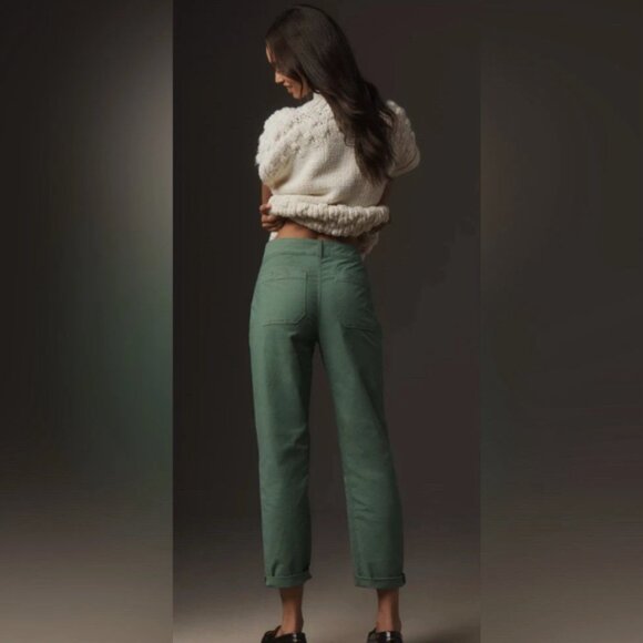 Brand New The Wanderer Mid-Rise Relaxed-Leg Pants by Pilcro - Picture 3 of 8